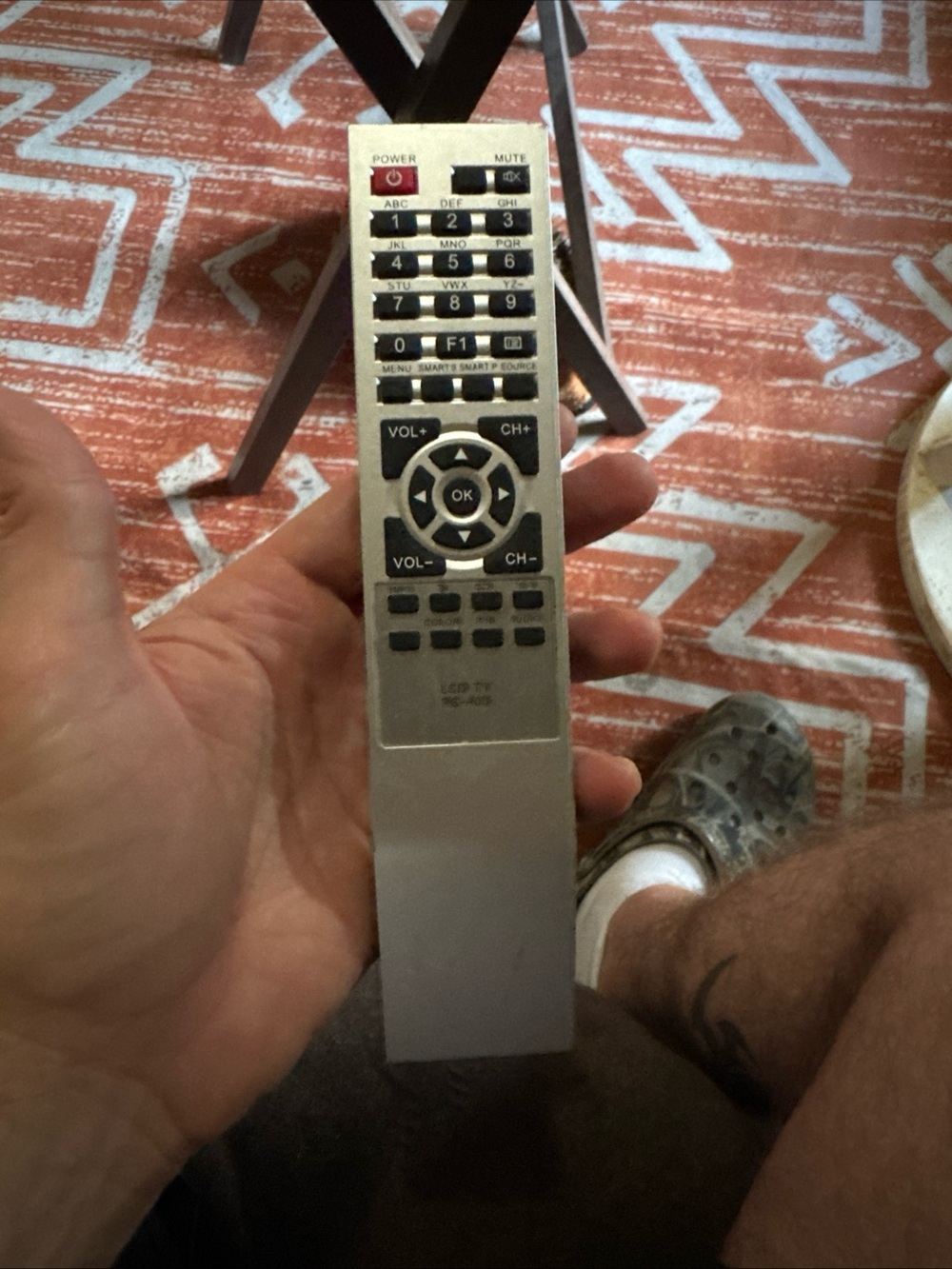 OEM GENUINE - LCD TV RC-A03 - REMOTE CONTROL  - Not TESTED - DD-5674
